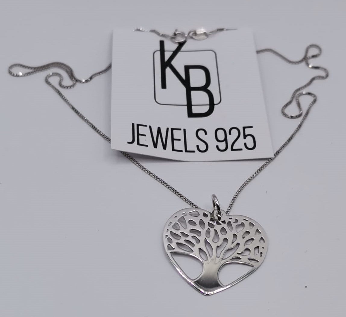 Girocollo Albero Della Vita n.3 In Argento 925