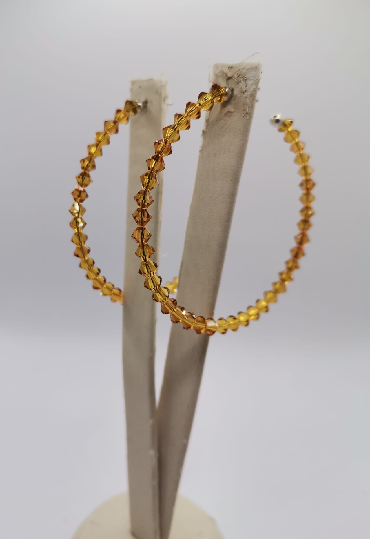 ORECCHINI CERCHI CRYSTAL